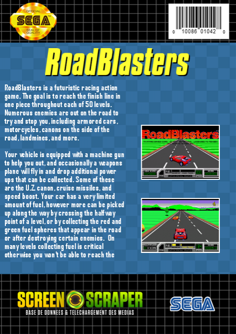 Roadblasters — box-2D-back (SS)