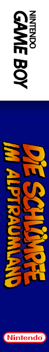 Smurfs Nightmare, The — box-2D-side (DE)