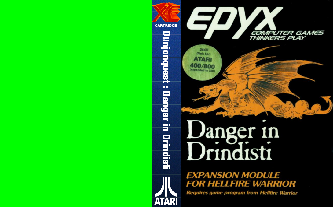 Dunjonquest - Danger In Drindisti — box-texture (WOR)
