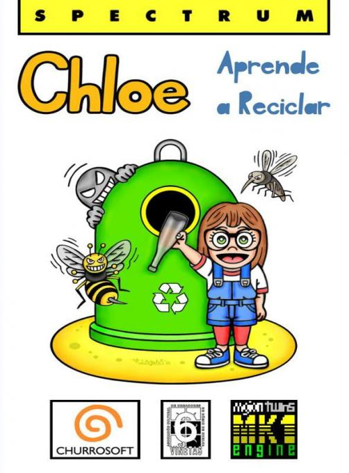 Chloe Aprende a Reciclar box art