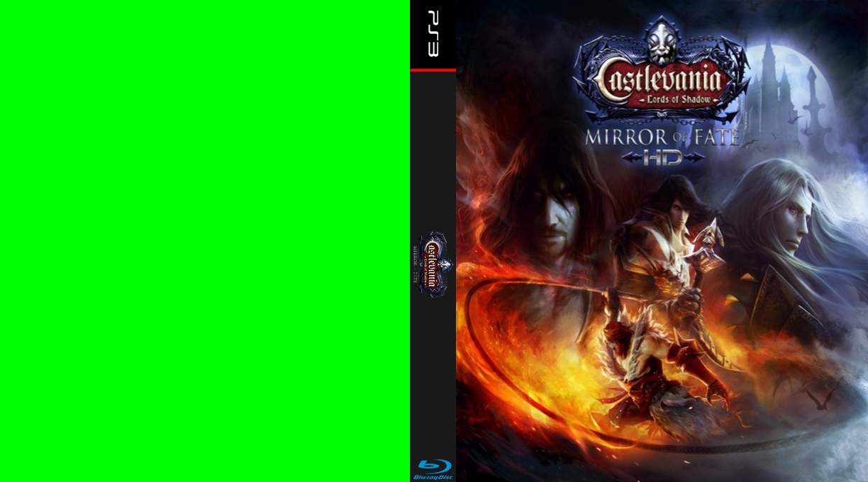 Castlevania - Lords of Shadow - Mirror of Fate HD — box-texture (EU)