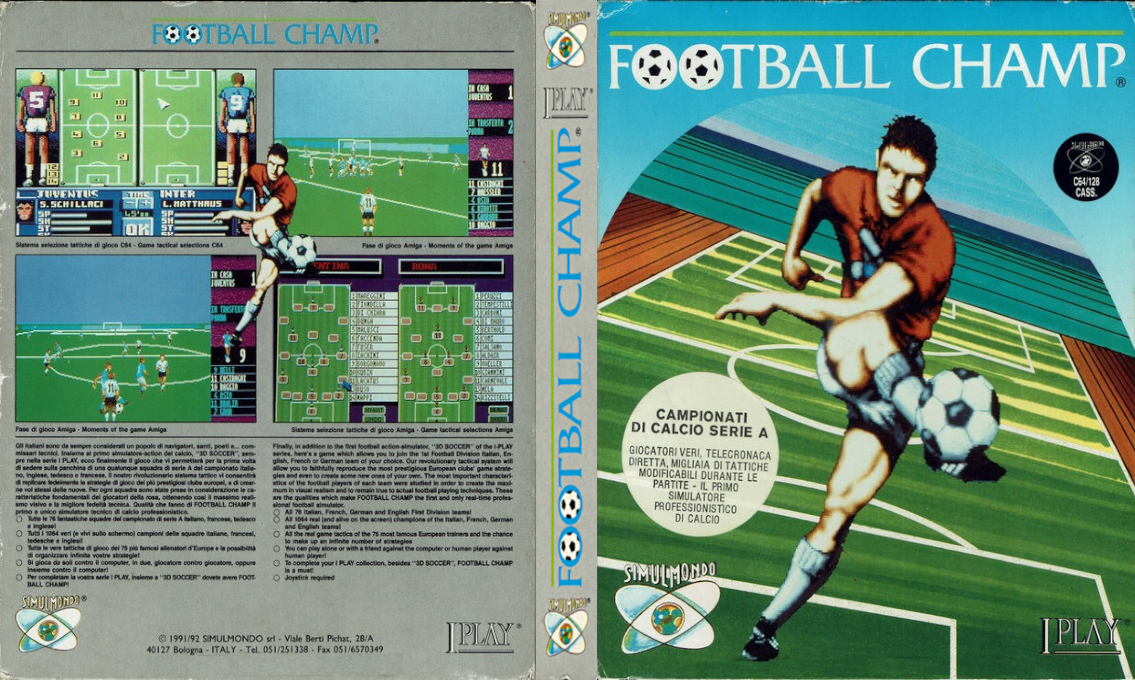 I Play : Football Champ — box-texture (EU)