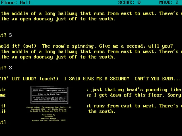 Cliff Diver: Investigator For Hire — mixrbv2 (WOR)