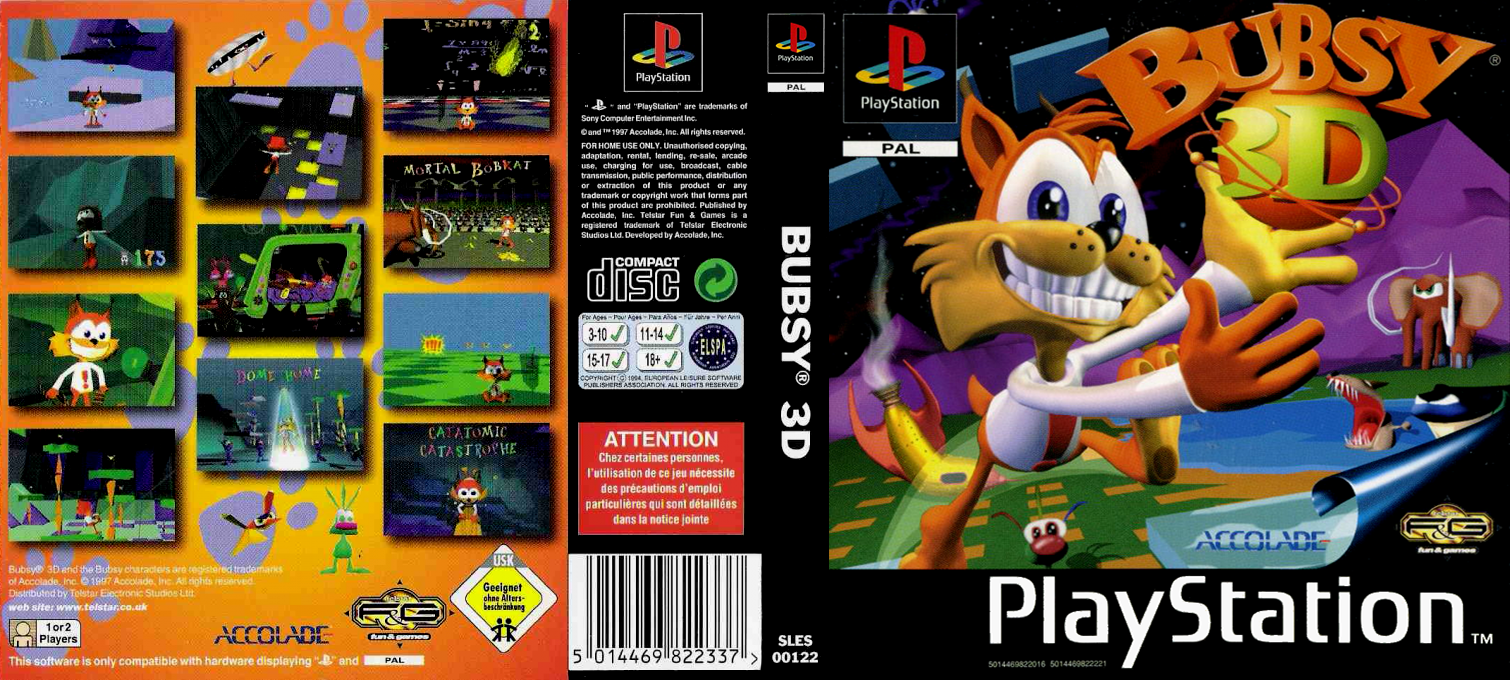 Bubsy 3d — box-texture (EU)