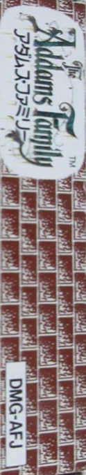 Addams Family, The — box-2D-side (JP)