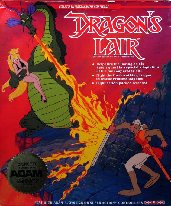 Dragon's Lair box art