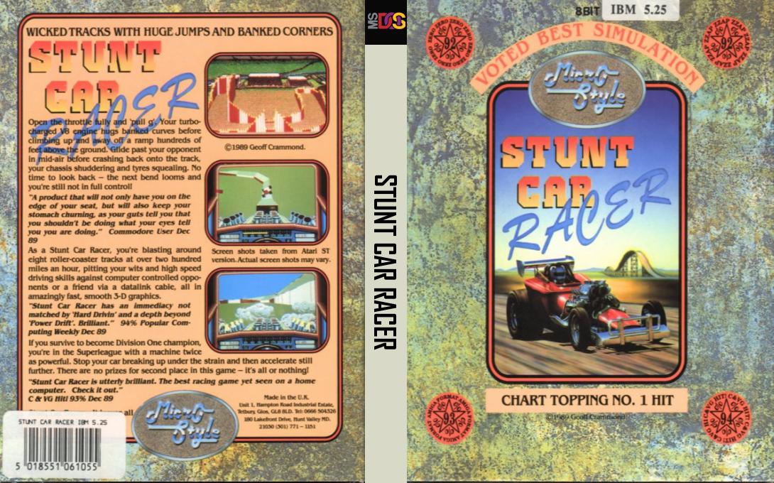 Stunt Car Racer — box-texture (EU)