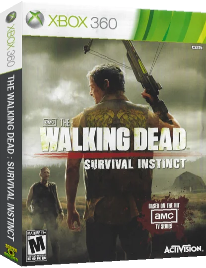 Walking Dead, The - Survival Instinct — box-3D (US)