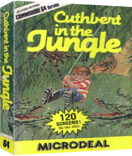 Cuthbert in the Jungle — box-3D (EU)