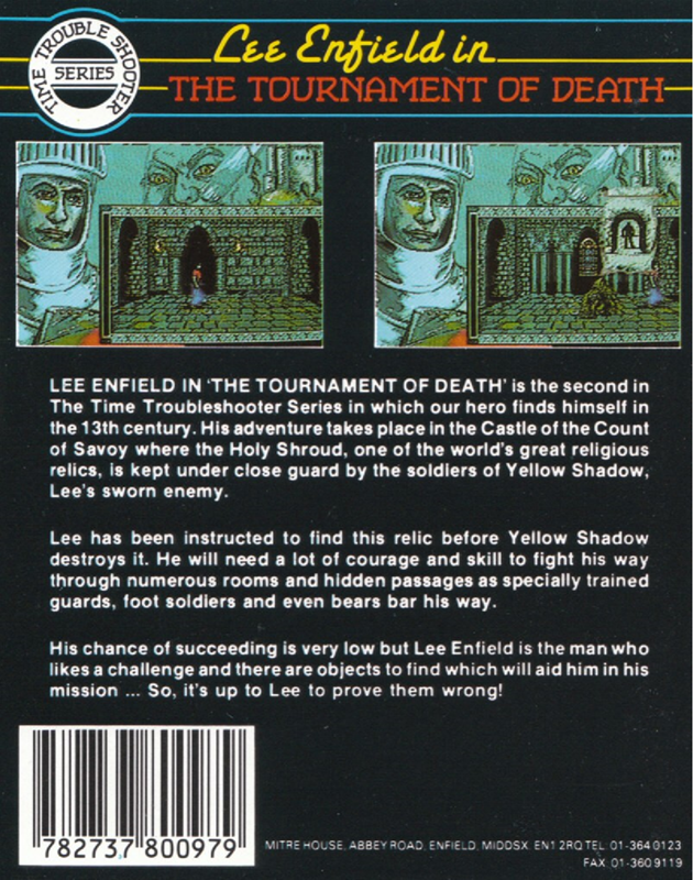 Bob Morane - Chevalerie — box-2D-back (EU)