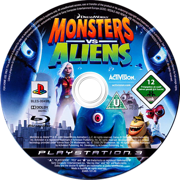 Monsters vs. Aliens — support-texture (EU)
