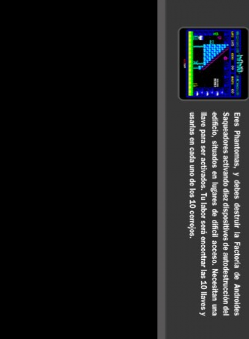 Phantomas Saga - Infinity — box-2D-back (EU)