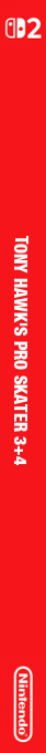 Tony Hawk's Pro Skater 3+4 — box-2D-side (EU)