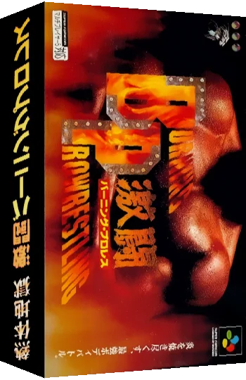 Gekitou Burning Pro Wres — box-3D (JP)