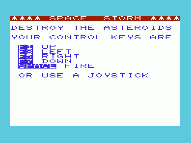 Space Storm — sstitle (WOR)