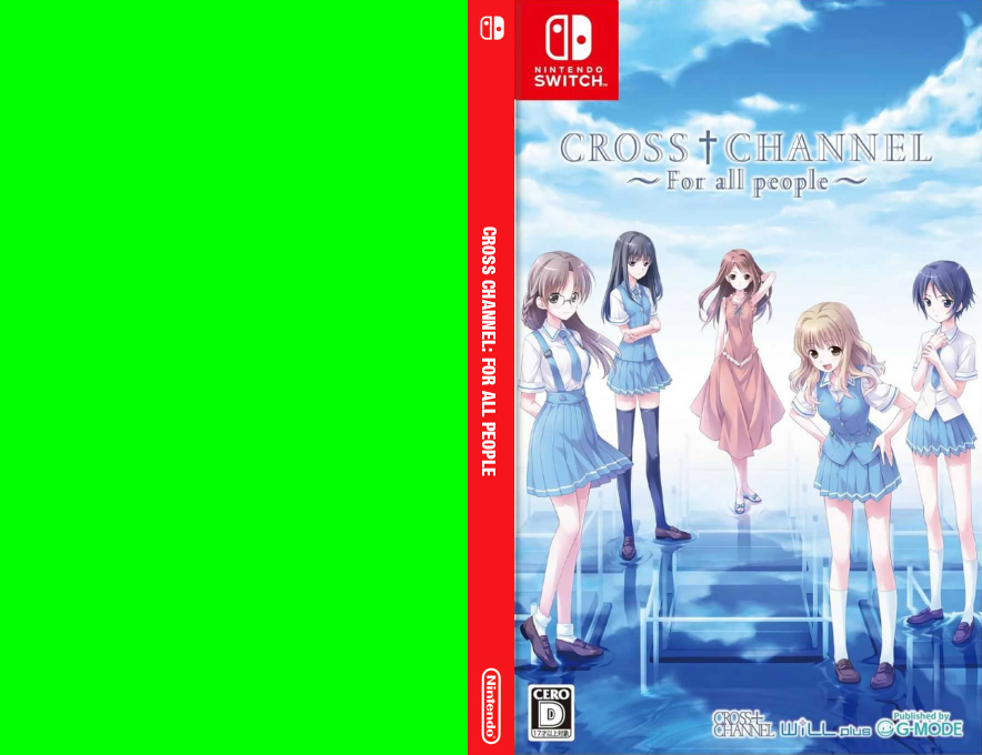Cross Channel - For All People — box-texture (JP)