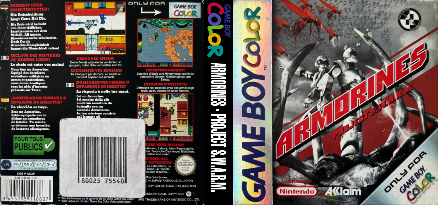 Armorines - Project S.w.a.r.m. — box-texture (EU)