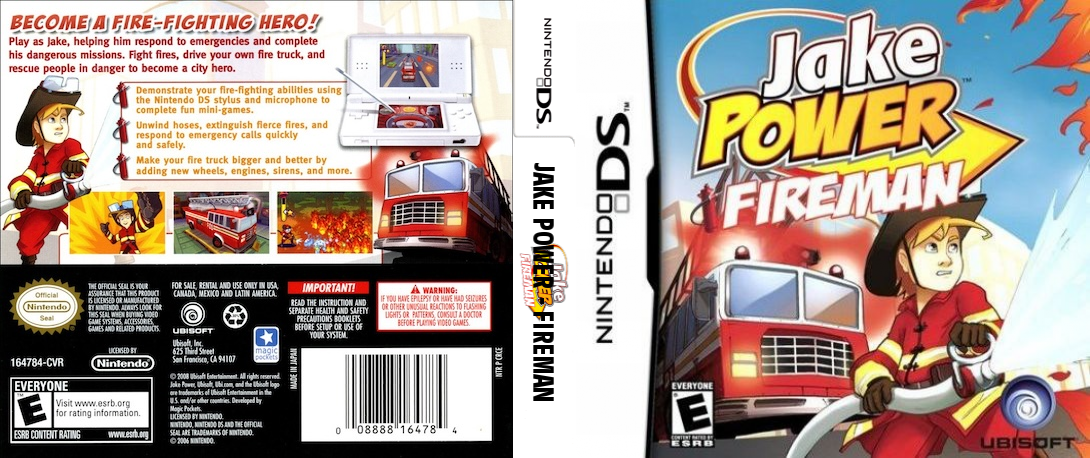 Jake Power - Firefighter — box-texture (US)
