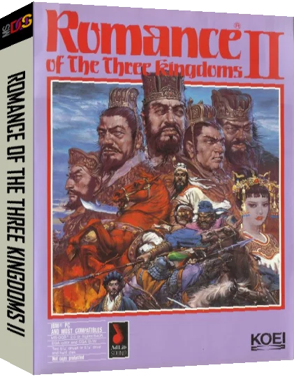 Romance Of The Three Kingdoms 2 — box-3D (US)