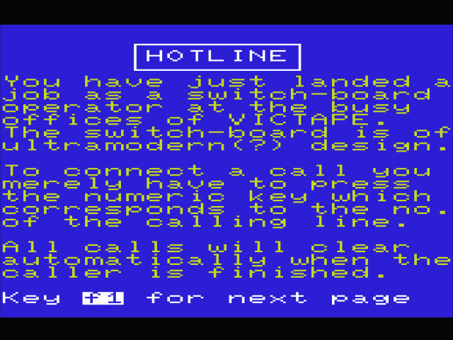 Hotline — sstitle (WOR)