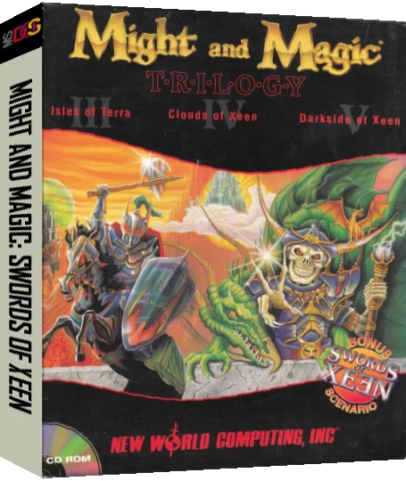 Might And Magic : Swords Of Xeen — box-3D (WOR)
