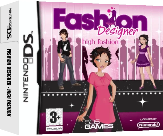 Fashion Designer - High Fashion — box-3D (EU)