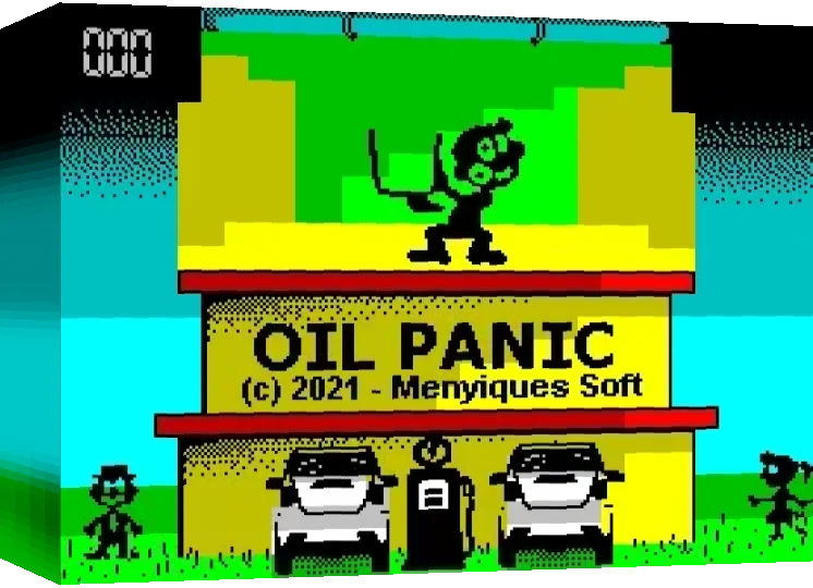 Oil Panic — box-3D (WOR)