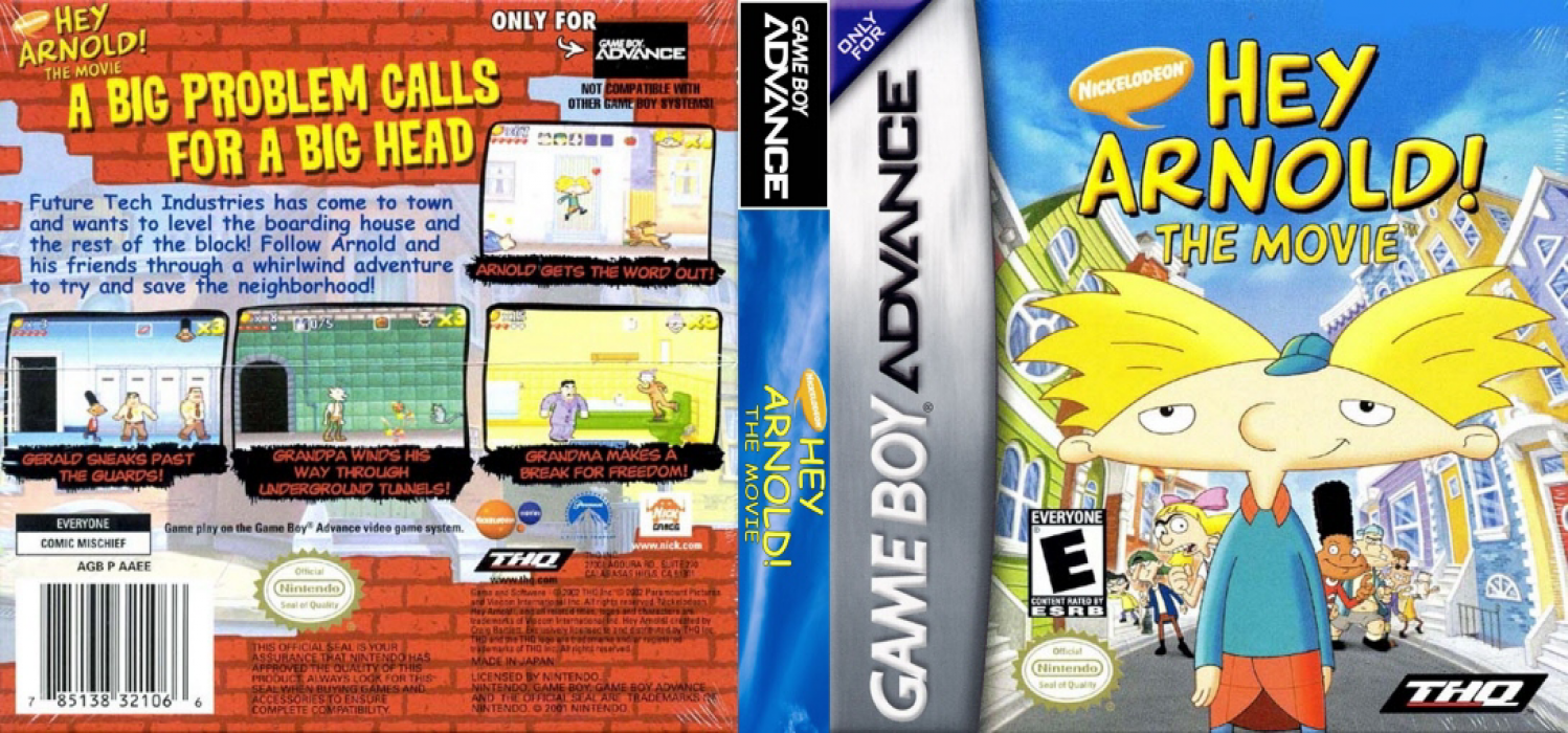 Hey Arnold ! The Movie — box-texture (US)