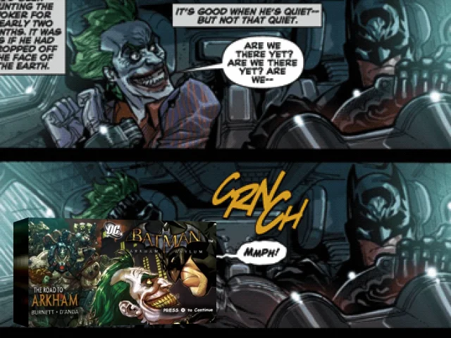 Batman - Arkham Asylum - The Road to Arkham - Digital Comic — mixrbv2 (US)