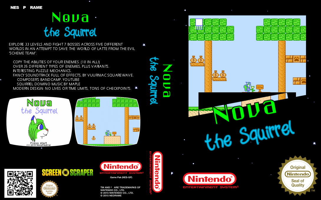 Nova The Squirrel — box-texture (SS)