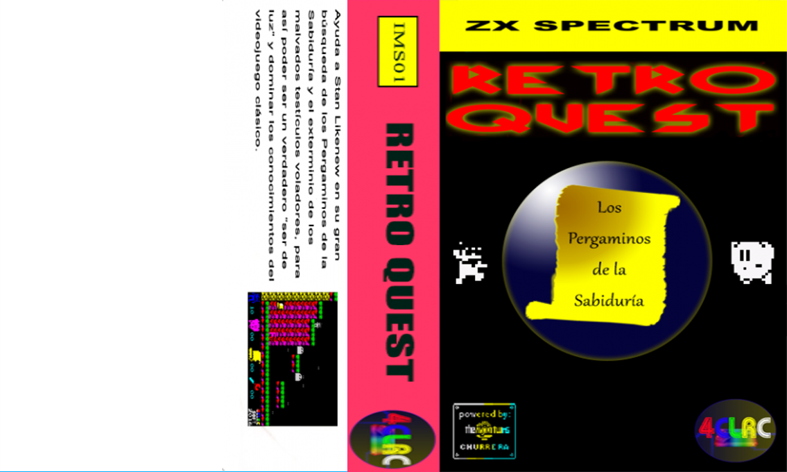 RetroQuest - Los Pergaminos de la Sabiduria — box-texture (WOR)