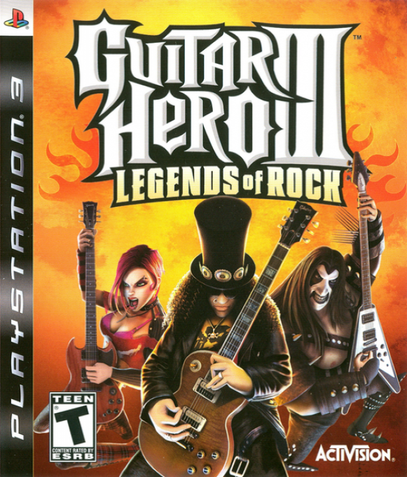 Guitar Hero III - Legends of Rock box art