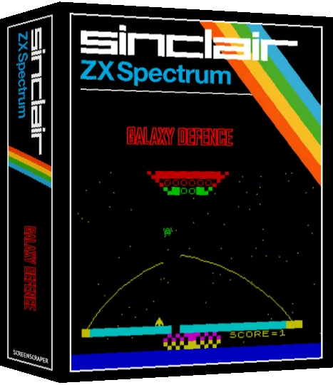 Galaxy Defence — box-3D (SS)