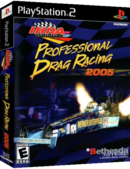 IHRA Professional Drag Racing 2005 — box-3D (US)