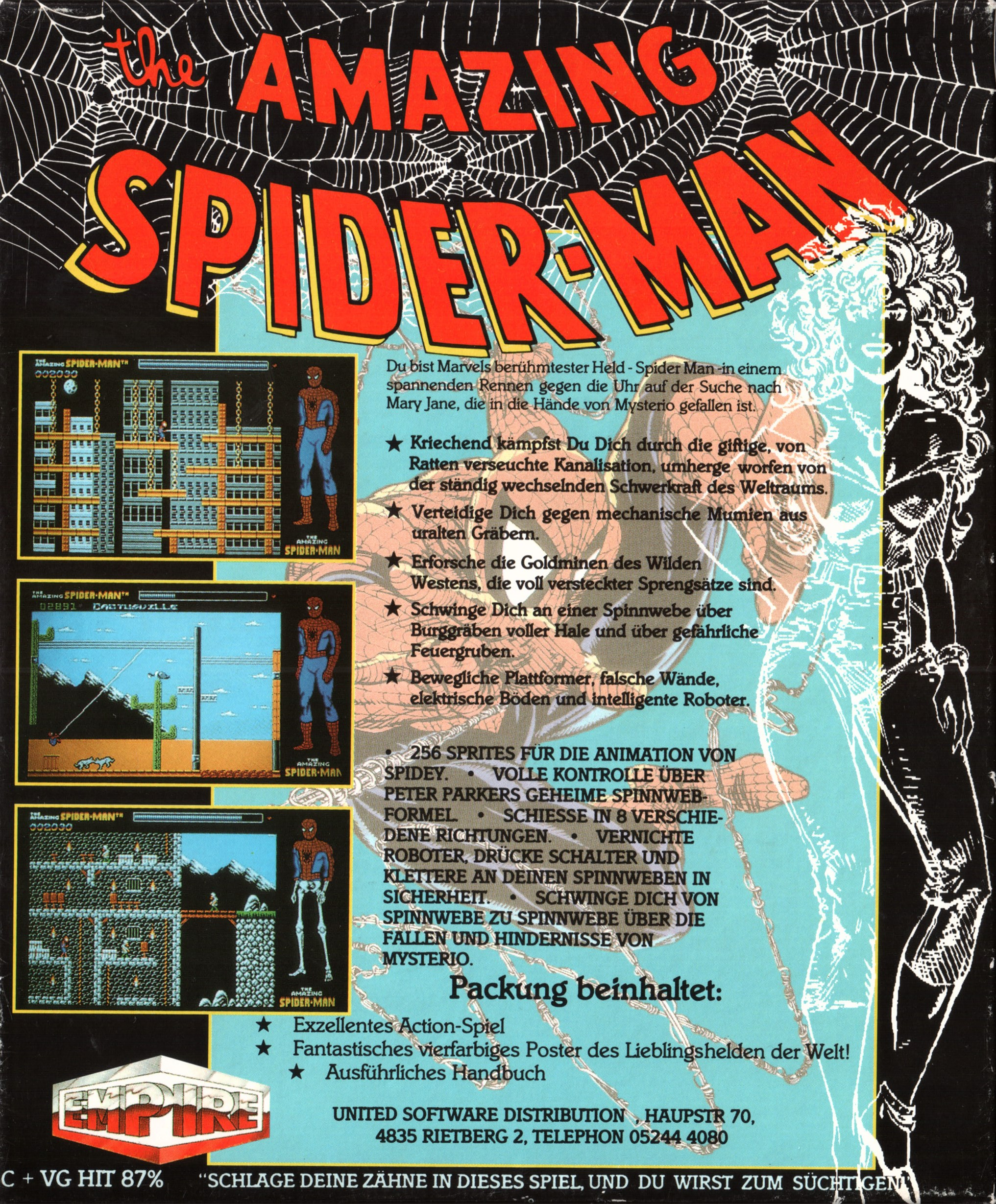 Amazing Spider-Man, The — box-2D-back (WOR)