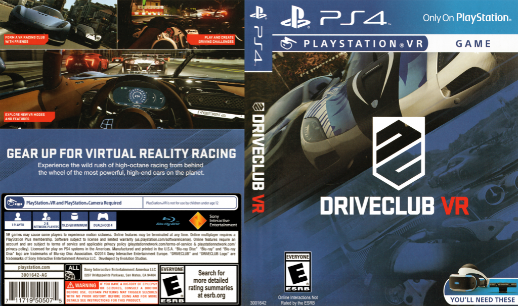 Driveclub VR — box-texture (US)