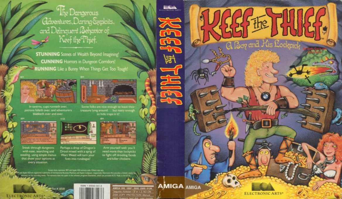 Keef the Thief - A Boy and His Lockpick — box-texture (US)