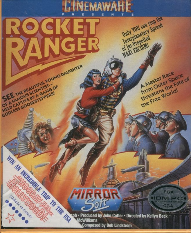 Rocket Ranger — box-2D (EU)
