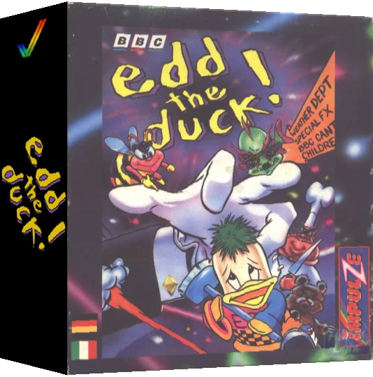 Edd the Duck! — box-3D (EU)