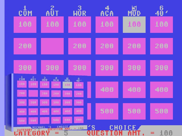 Category Showdown — mixrbv2 (WOR)