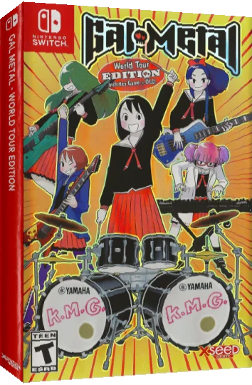 Gal Metal World Tour Edition — box-3D (US)