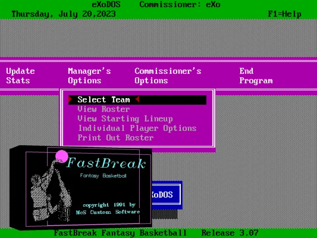 FastBreak Fantasy Basketball — mixrbv2 (WOR)