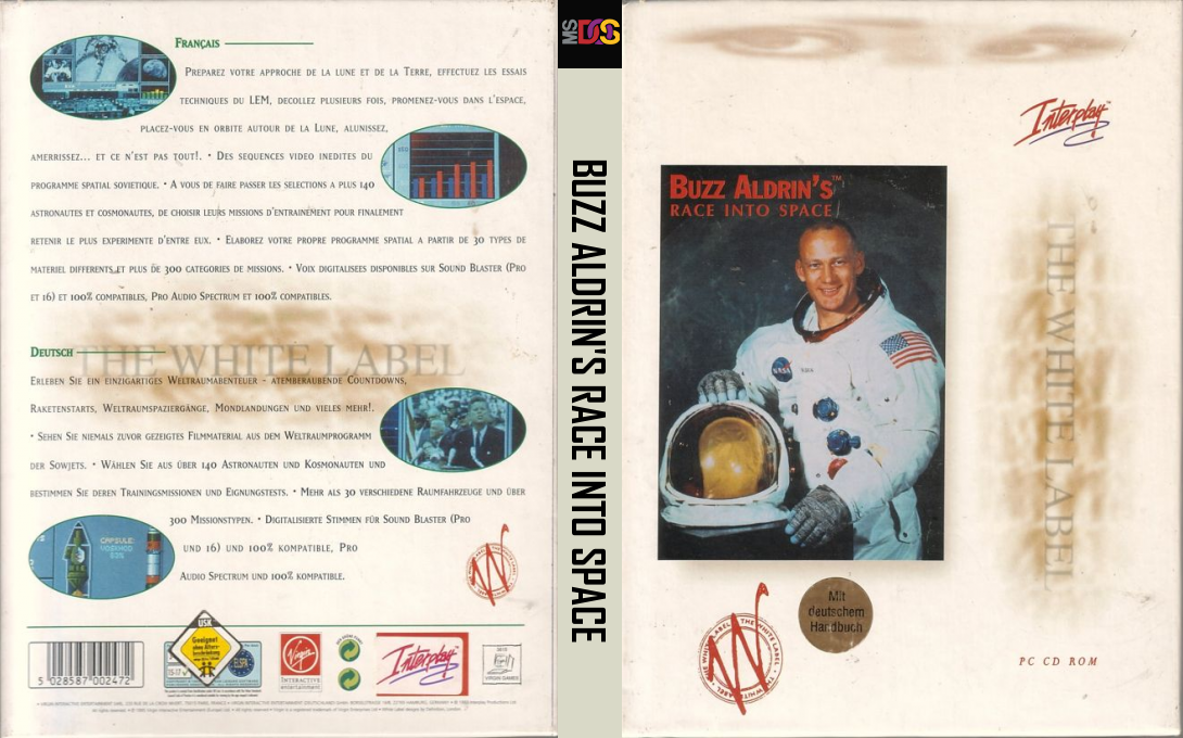 Buzz Aldrin's Race Into Space — box-texture (EU)