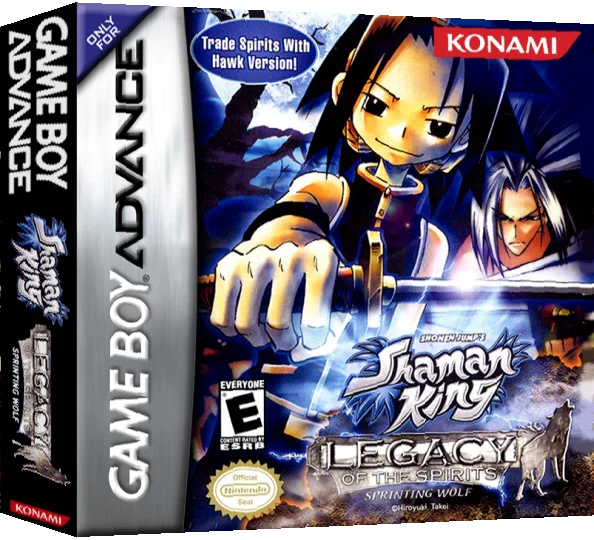 Shaman King - Legacy of the Spirits - Sprinting Wolf — box-3D (US)