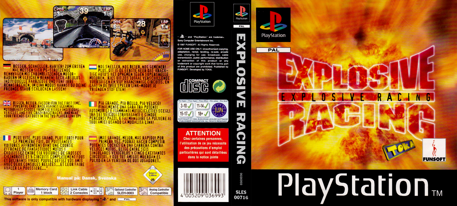 Explosive Racing — box-texture (EU)