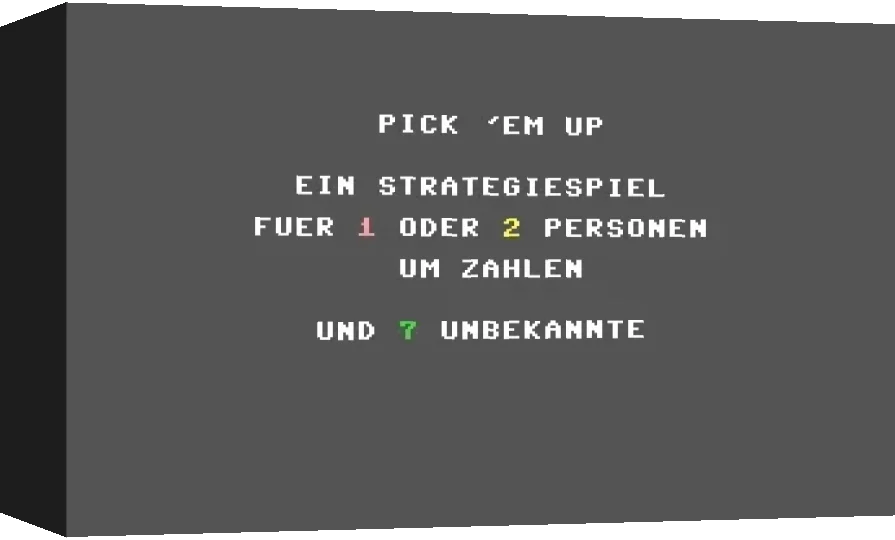 Pick 'em Up — box-3D (WOR)