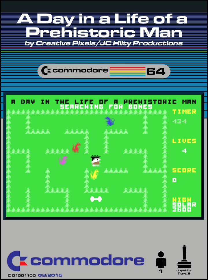 A Day in a Life of a Prehistoric Man box art