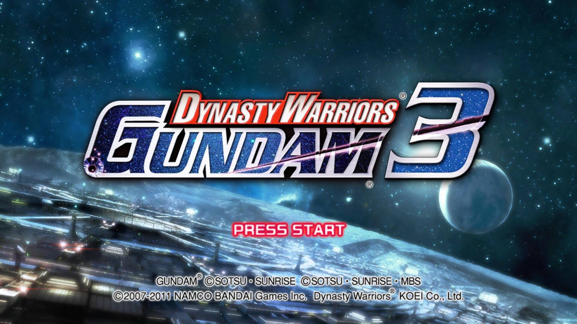 Dynasty Warriors - Gundam 3 — sstitle (WOR)