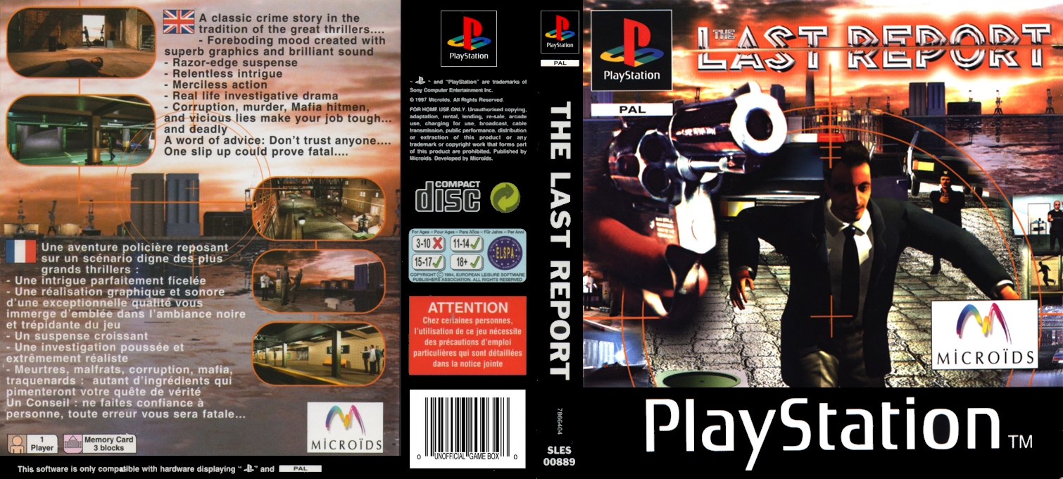 Last Report, The — box-texture (EU)