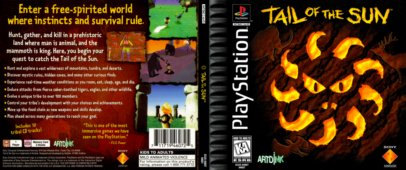 Tail Of The Sun - Wild, Pure, Simple Life — box-texture (US)